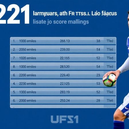 2021年歐洲足球聯賽排名及比數分析